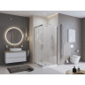 Душевой поддон из литьевого мрамора 90x90 см BELBAGNO TRAY-MR-UNO-A-90-35-W-CR