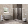 Душевой уголок 110-125x100 см BELBAGNO UNIQUE-AH-1-110/125-100-C-Cr