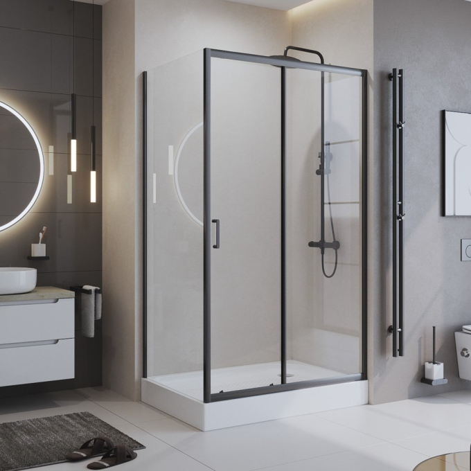 Душевой уголок BELBAGNO UNO-195-AH-1-150/70-C-Cr