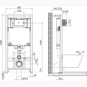 Комплект 4 в 1 BELBAGNO CZR-6601-TH-TOR/CZR2316SC/BB002-80/BB005-PR-CHROME