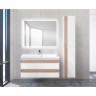 Шкаф подвесной Pietra Bianca BELBAGNO AURORA-1600-2A-SC-PB-P-R
