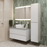 Тумба Bianco Opaco 80 см BELBAGNO KRAFT KRAFT80BO-KEPMGL-1306-SET