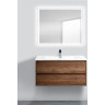Тумба со столешницей и раковиной BELBAGNO KRAFT100RT-KEPMGL-1346-SET