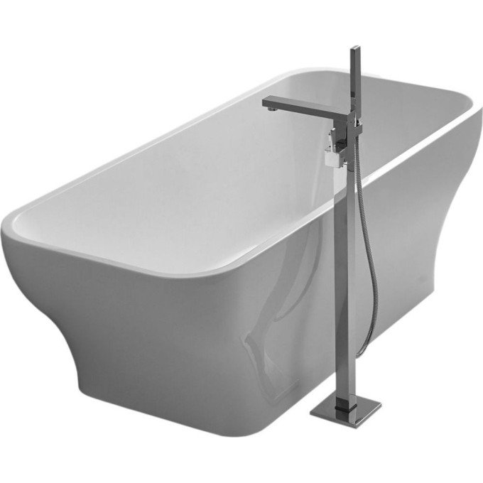 Ванна акриловая без перелива BELBAGNO BB73-1700-W0