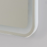 Зеркало с встроенным светильником BELBAGNO SPC-MAR-1400-800-LED-TCH-LNZ сенсорным выключателем и линзой